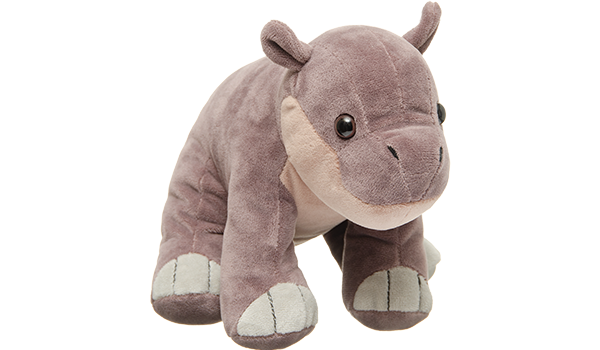 hippo calf plush