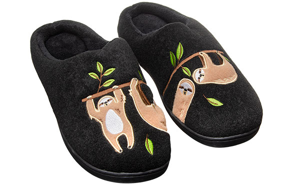 sloth slippers