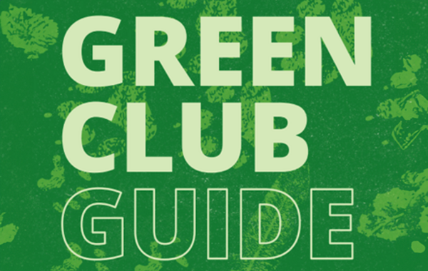Green Club Guide text on leafy green background