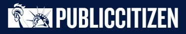 Public Citizen logo, which features the Statue of Liberty