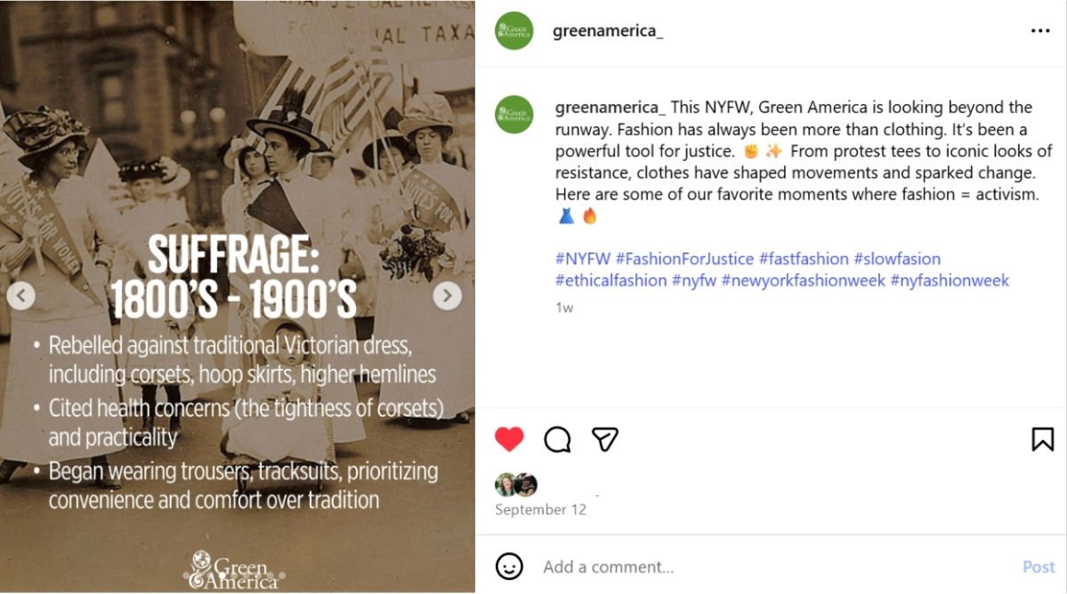 Suffrage: 1800's - 1900's