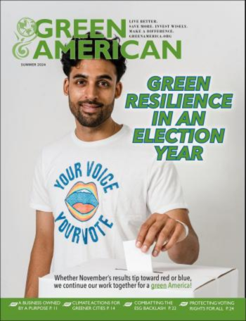 You are going to love the Green American magazine