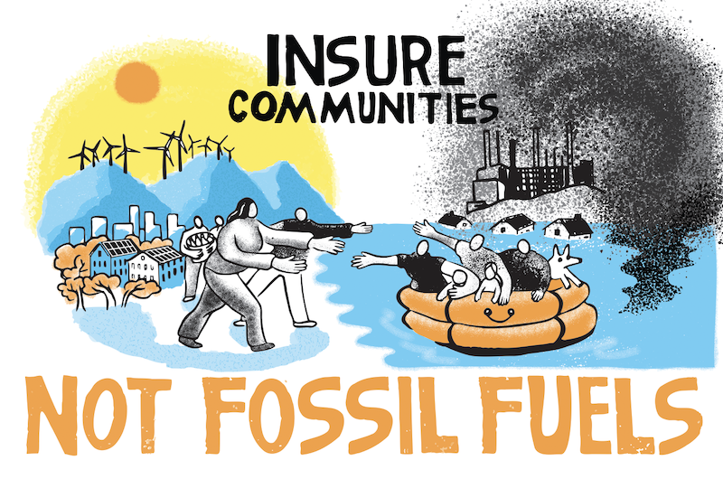 Insure Communities, Not Fossil Fuels