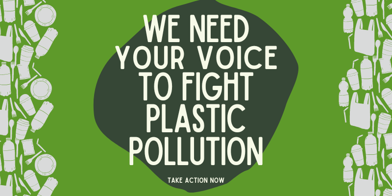 We need your voice to fight plastic pollution