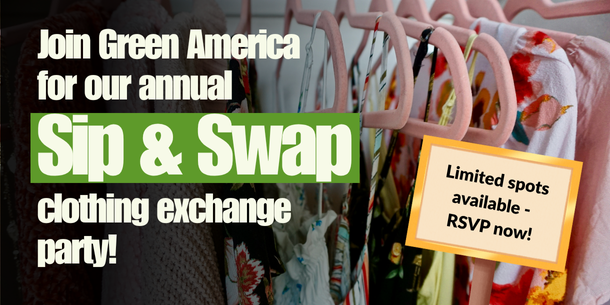 Green America’s Sip and Swap