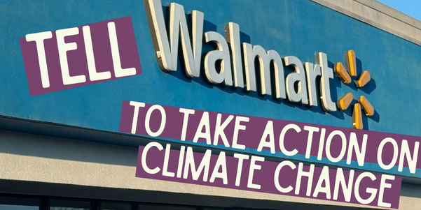 Tell Walmart to take action on the climate crisis
