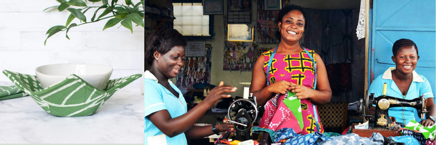 Handmade Bowl Cozy, by Global Mamas