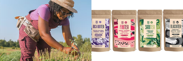 Regeneratively Grown Herbal Tea, by Green Heffa Farms