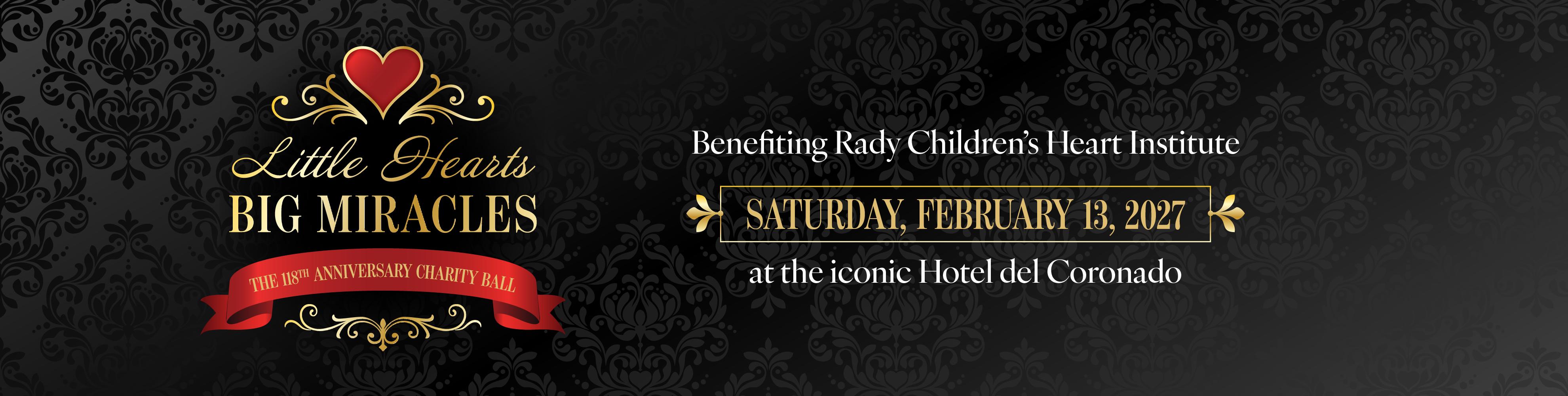 118th Anniversary Charity Ball - Little Hearts Big Miracles