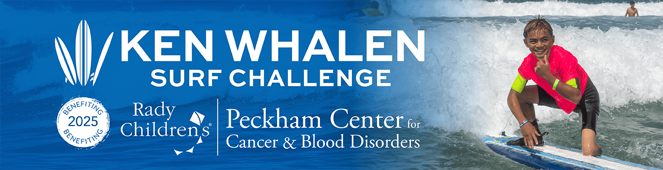 Ken Whalen Surf Challenge 2025: Benefitting Rady Children's Peckham Center for Cancer & Blood Disorders