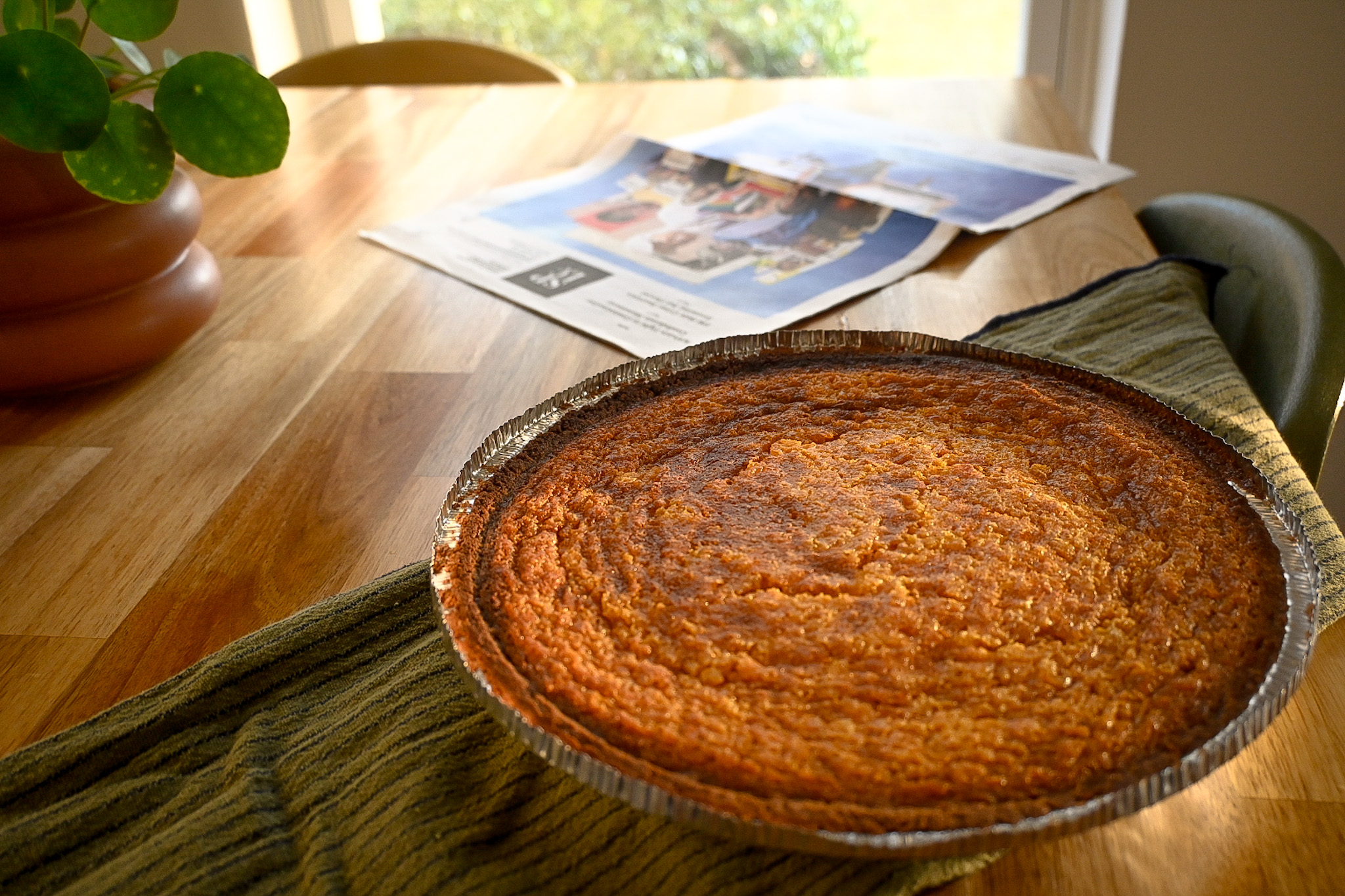 An image of a sweet potato pie
