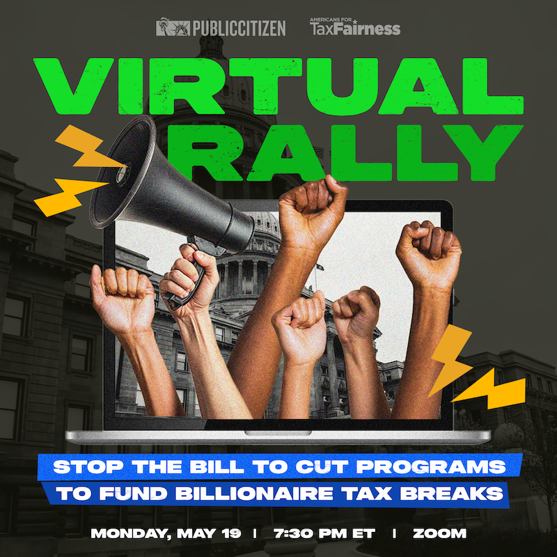 Reconciliation Bill Virtual Rally Details