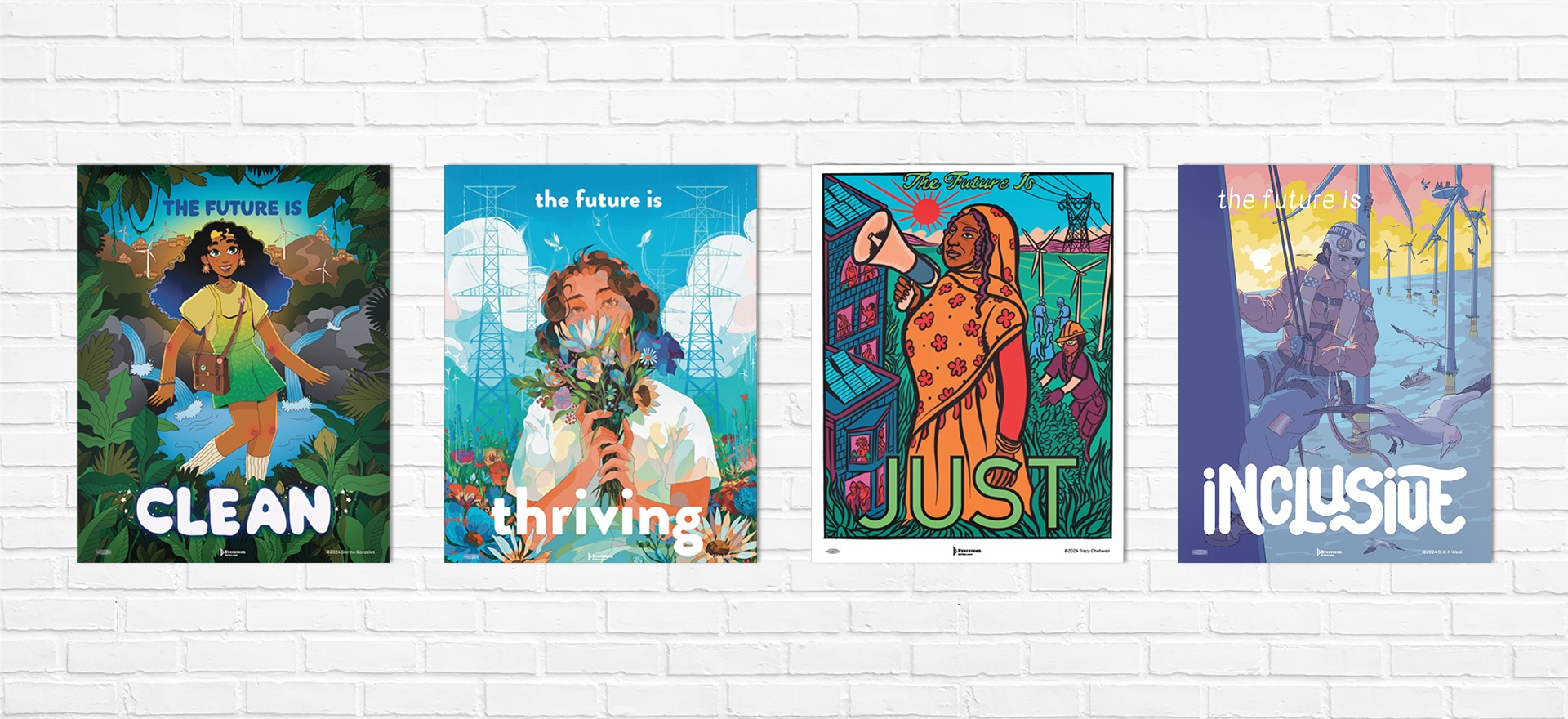 Evergreen Vision Posters