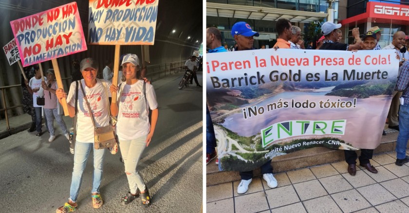 Barrick Gold threatens involuntary resettlement.