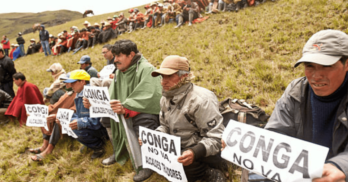 Cajamarca communities reaffirmed opposition to the Conga mine.