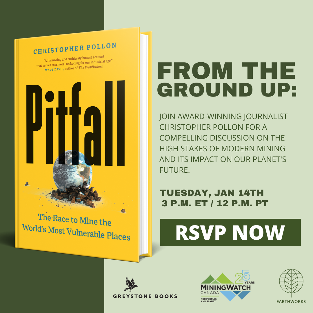 Book Talk - Pitfall: The Race to Mine the World’s Most Vulnerable Places