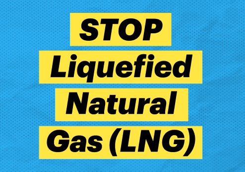 Stop LNG permits.