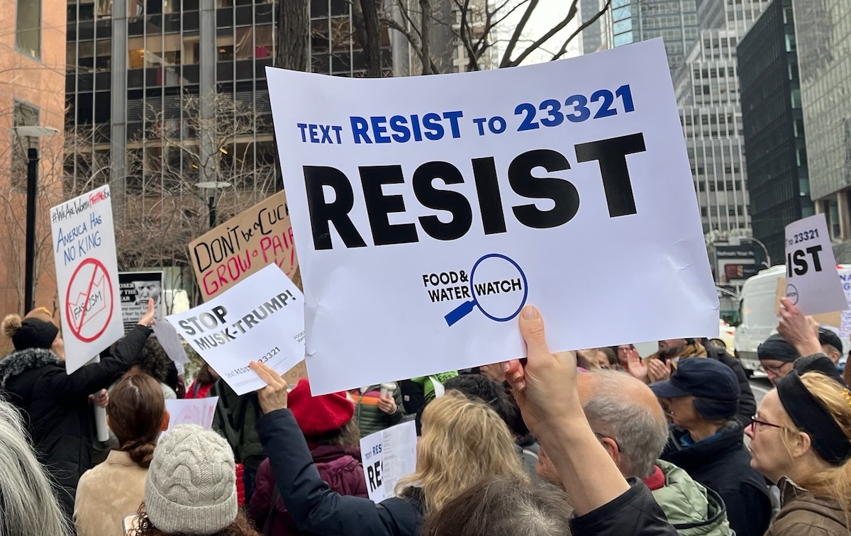 Text RESIST to 23321 for resistance reminder texts