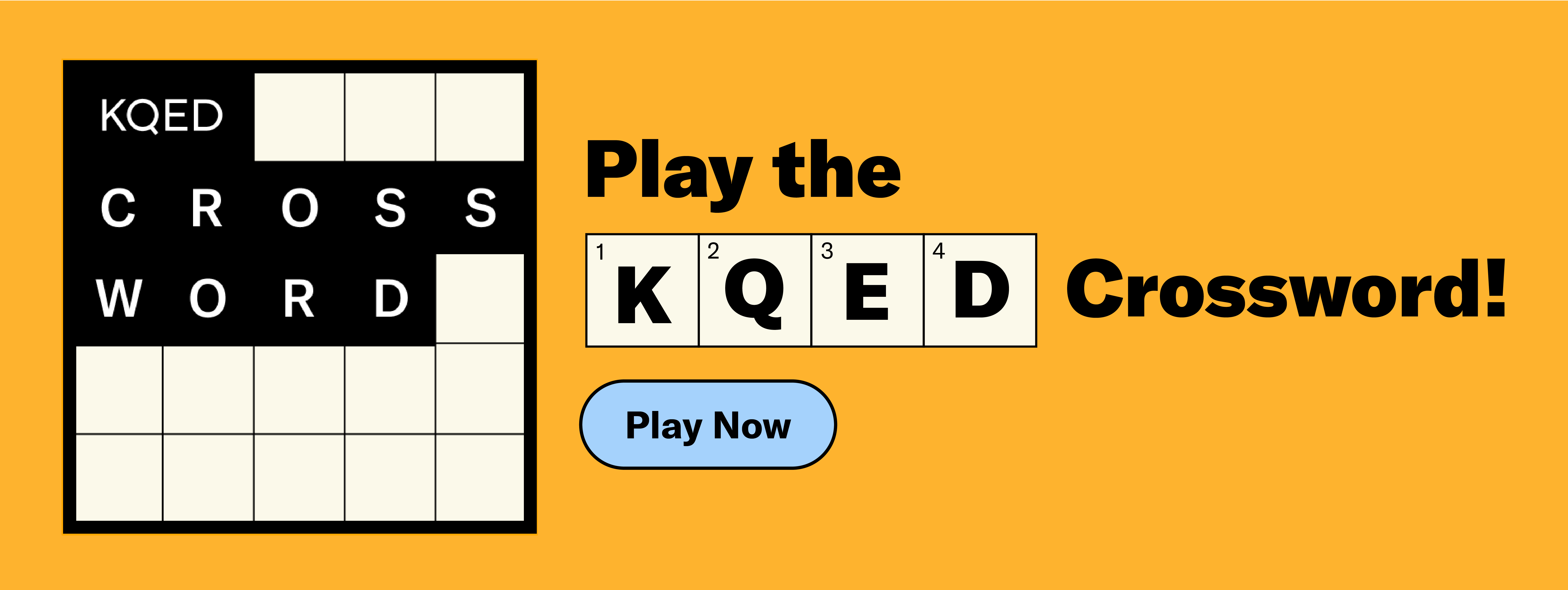 Play the KQED Crossword