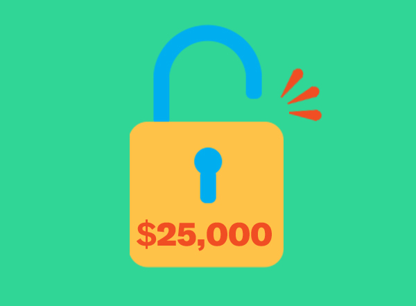$25,000