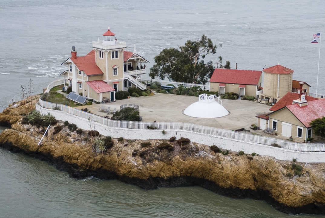 A Trip to the Remote Island Lighthouse in the Middle of San Francisco Bay
