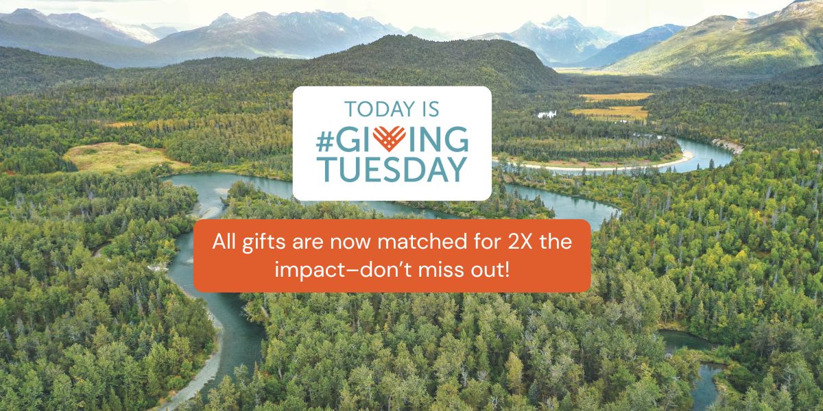 Today is Giving Tuesday. All gifts are now matched for 2X the impact - don't miss out!