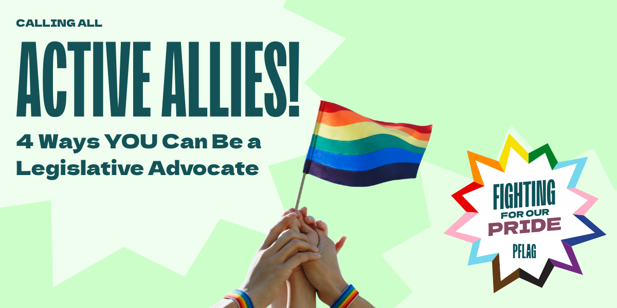 Calling All Active Allies! 4 Ways You Can be a legislative advocate