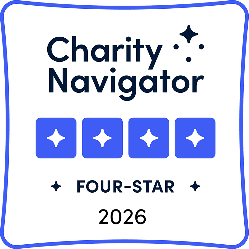 Charity Navigator 4-Star Rating 2026